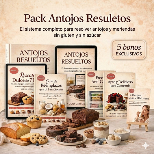 Antojos Resueltos Ebook + Bonos